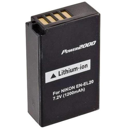 Power2000 EN-EL20 Lithium-Ion Battery for Nikon